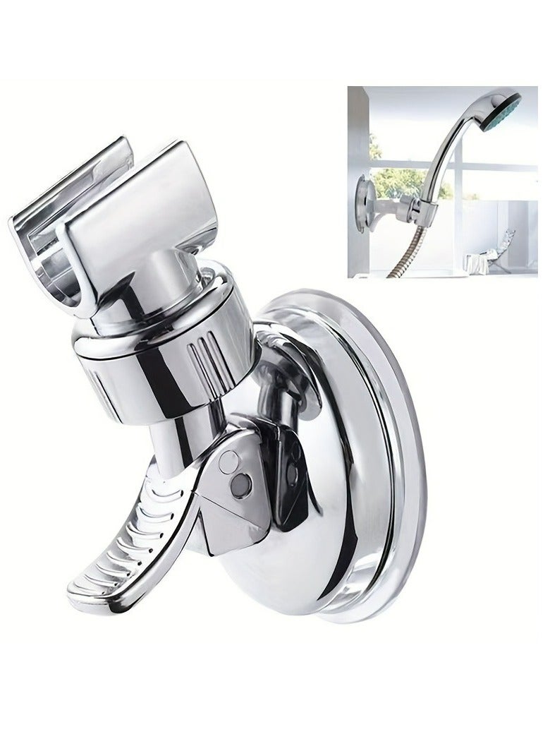 Adjustable Shower Head Holder Removable Suction Cup Shower Head Bracket No Drill Shower Head Bracket  - Image 1