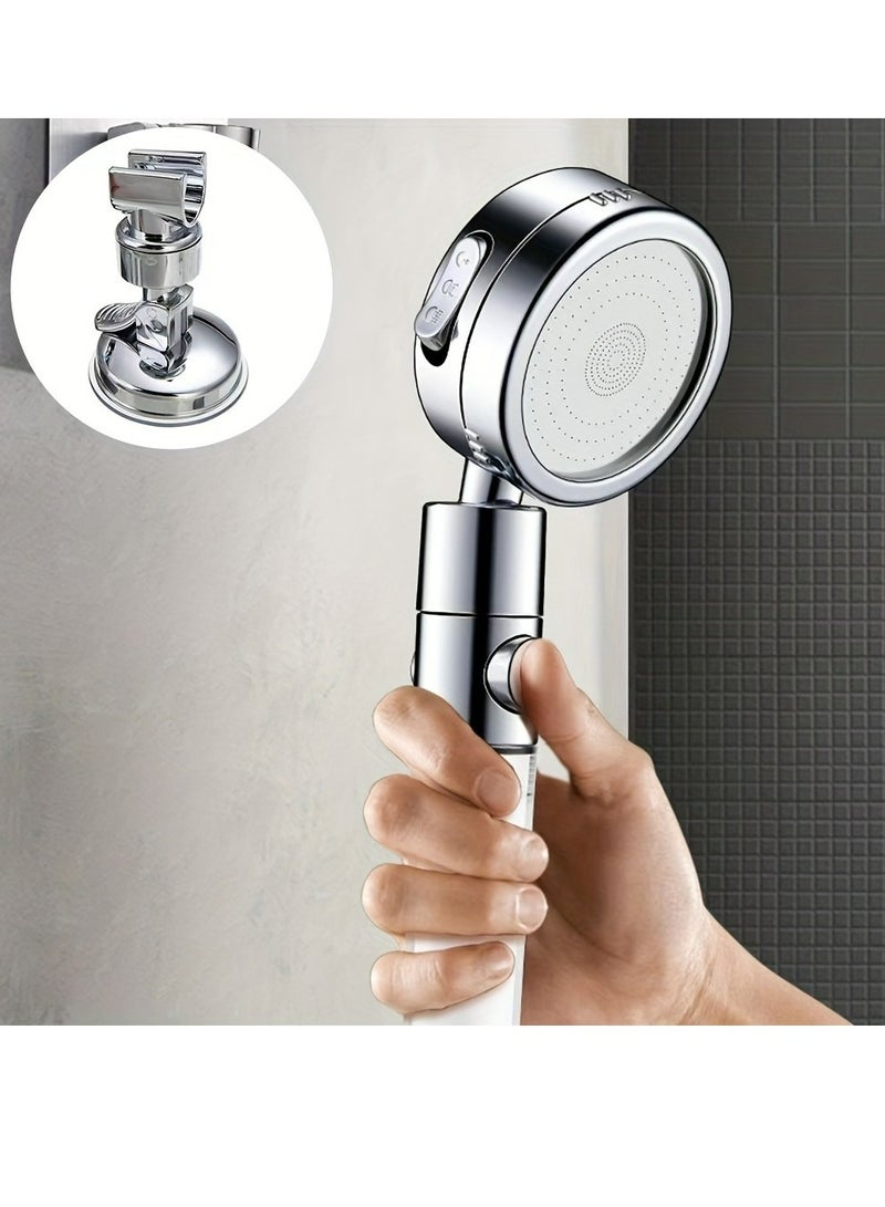 Adjustable Shower Head Holder Removable Suction Cup Shower Head Bracket No Drill Shower Head Bracket  - Image 2