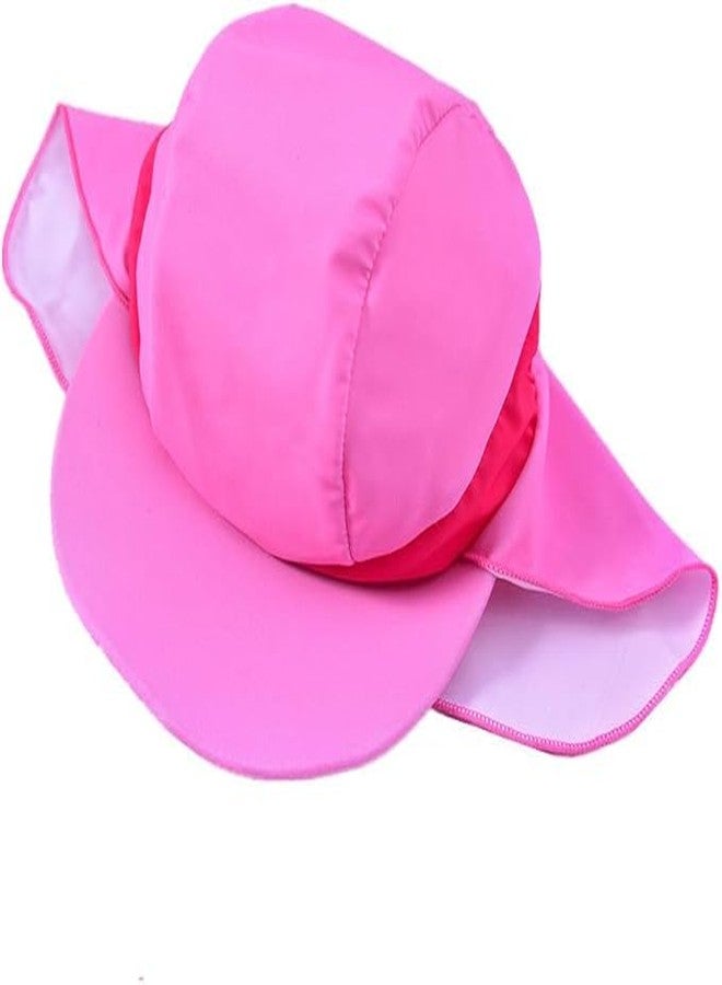 Kimjun Baby Girl One Piece Swimsuit Sunsuit Long Sleeve Swimwear Rash Guard Toddler Kid Unicorn Bathing Suit Zip with Hat (5-6 Years/110) Pink - Image 3