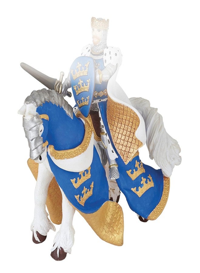 Papo Blue King Arthur Horse - Image 1