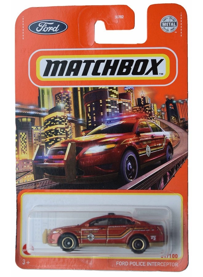 MATCHBOX Ford Police Interceptor