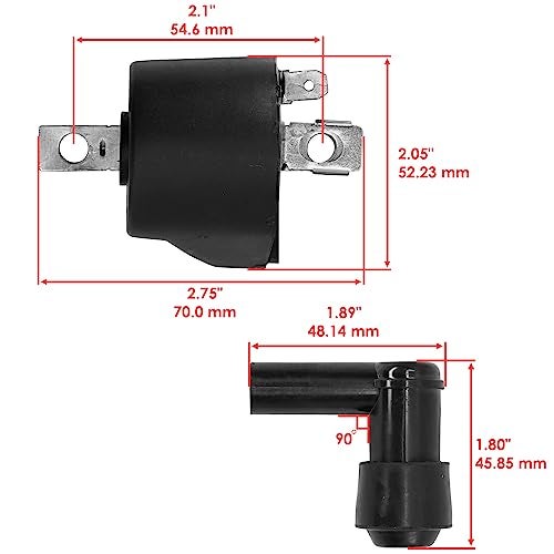 Caltric Ignition Coil Compatible with Polaris Big Boss 400L / Scrambler Sport Sportsman 400 / Trail Blazer 250 400 / Trail Boss 250 350L / Xplorer 300 400 400L / XPS 300 400/1990-2006 - Image 2