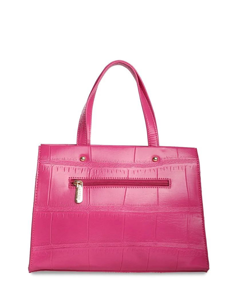 CAPRESE MINK TOTE SMALL FUCHSIA