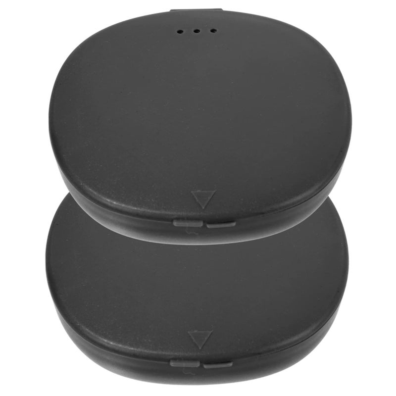 2pcs Reusable Plastic Storage Box Compact Container Organizer For Travel Home Dustproof Feminine Hygiene Cups - Image 2