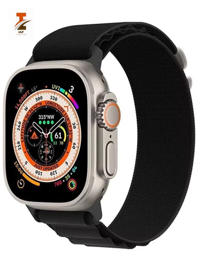 IAF - apple Watch Alpine Loop Band 41mm/40mm/38mm Nylon Woven Sport Strap Compatible with Watch series 8/7/SE/6/5/4/3/2/1 - Image 1