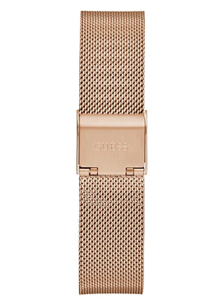 GUESS Women's Rose Gold Analog Stainless Steel Strap Watch - GW0477L3 - Image 4