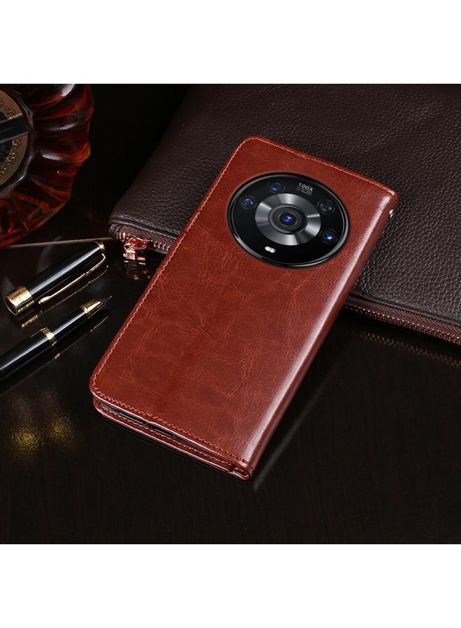 IDEWEI Crazy Horse Texture Horizontal Flip Leather Case with Holder & Card Slots & Wallet For Honor Magic3 Pro - Image 3