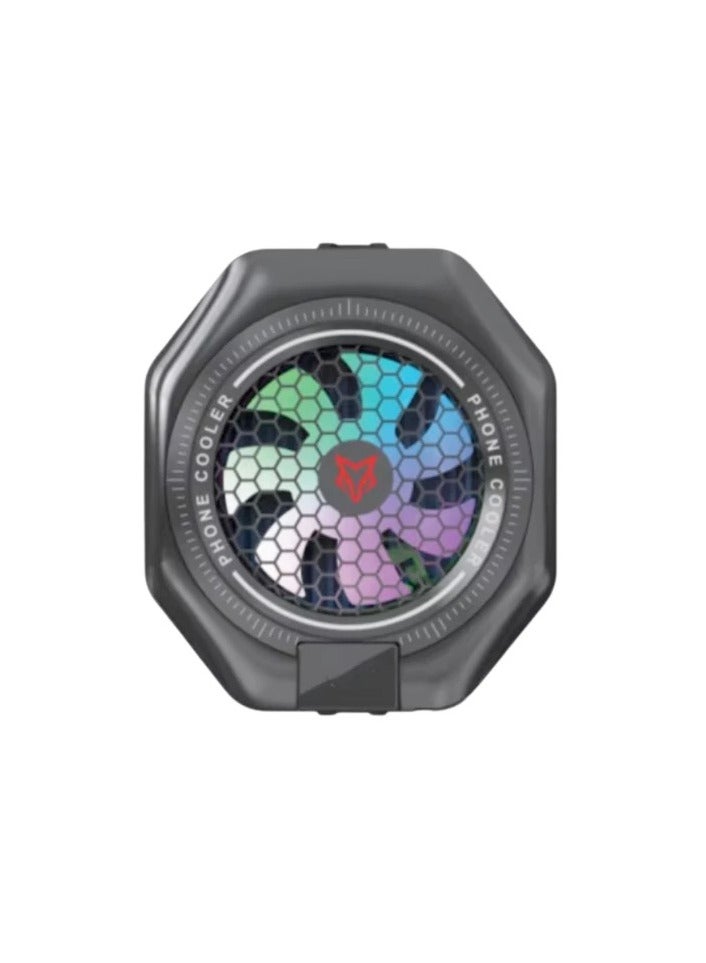 Sarafox X5 PRO Phone Radiator WASP Funcooler RGB Magnetic /clip 2in1 Super Cooling for IOS/Android Smart Blackshark Phone Cooler - Image 1