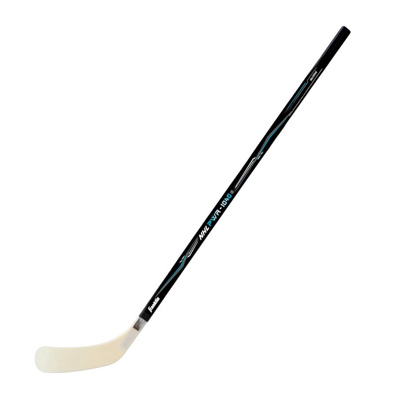 Franklin Sports NHL Youth Street Hockey Stick - Power 1040 Kids Outdoor Street Hockey Sticks - 40" Inch Youth Hockey Stick for Kids - Right Handed Hockey Stick - Wood/Fiberglass Shaft - Righty - Image 1