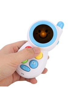 نيبمينينت Baby Infant Simulated Animal Sound Music Phone Learning Educational Comforting Toy (Blue)  - Image 4