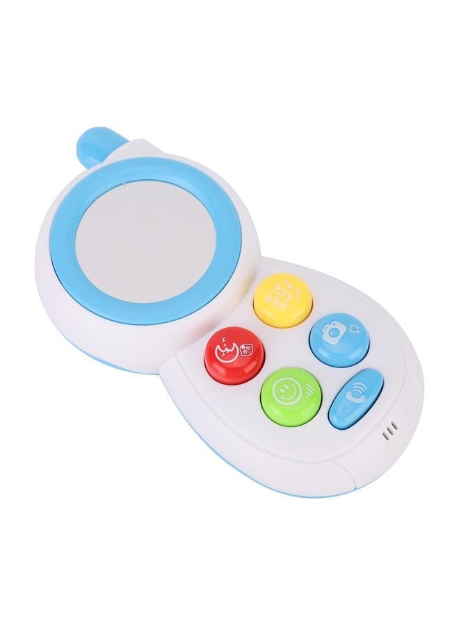 NIBEMINENT Baby Infant Simulated Animal Sound Music Phone Learning Educational Comforting Toy (Blue)  - Image 3