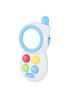 نيبمينينت Baby Infant Simulated Animal Sound Music Phone Learning Educational Comforting Toy (Blue)  - Image 2