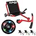 EzyRoller Classic with LED Wheels Ride On Toy for Kids Ages 312 Up to 154 lbs Red - Image 3