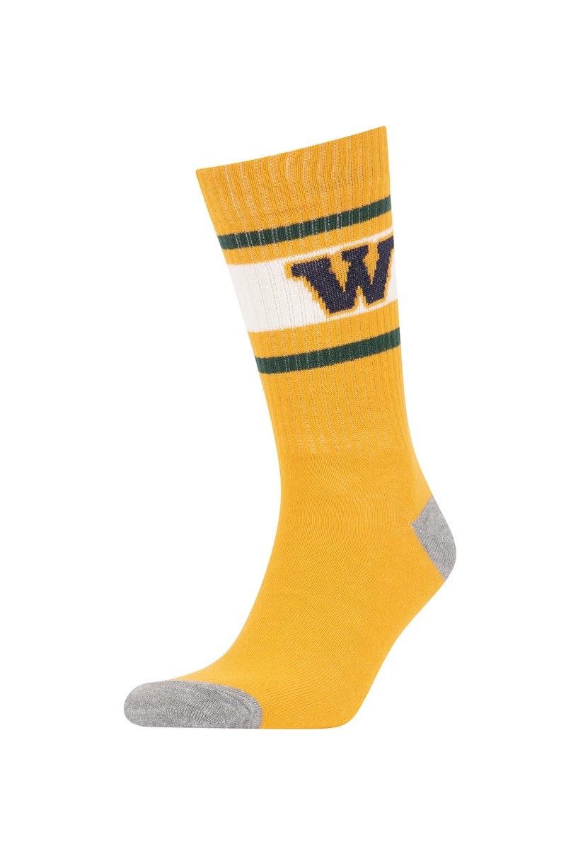 DeFacto Multicolour Man Man 3 piece Long Socks Casual - Image 3