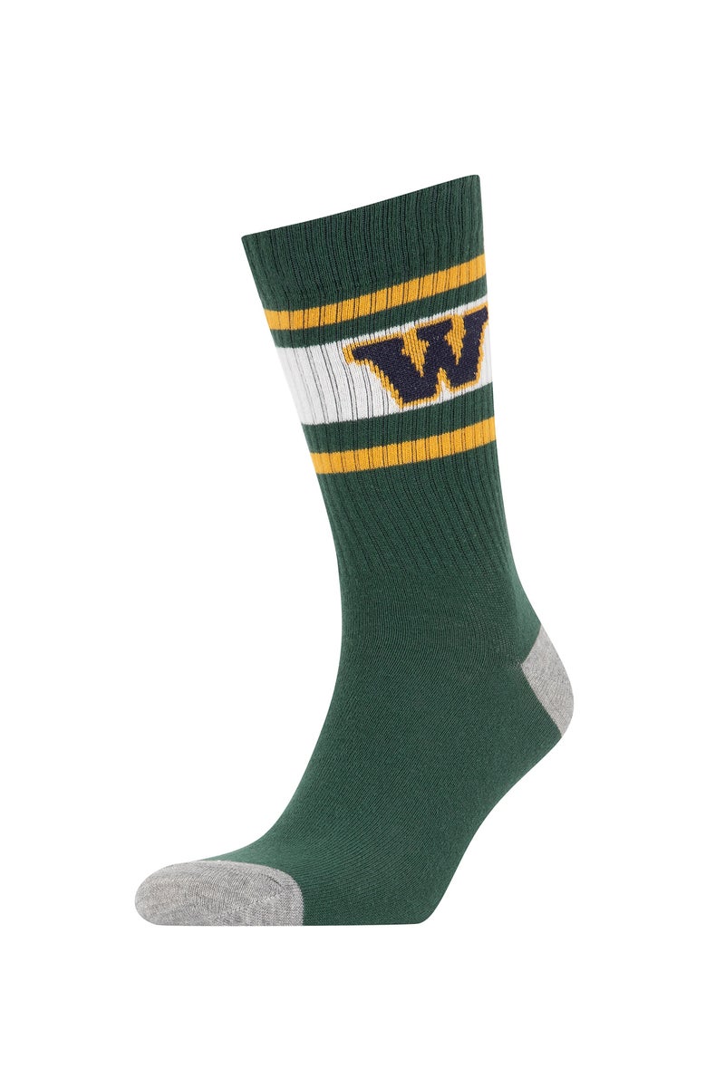 DeFacto Multicolour Man Man 3 piece Long Socks Casual - Image 2