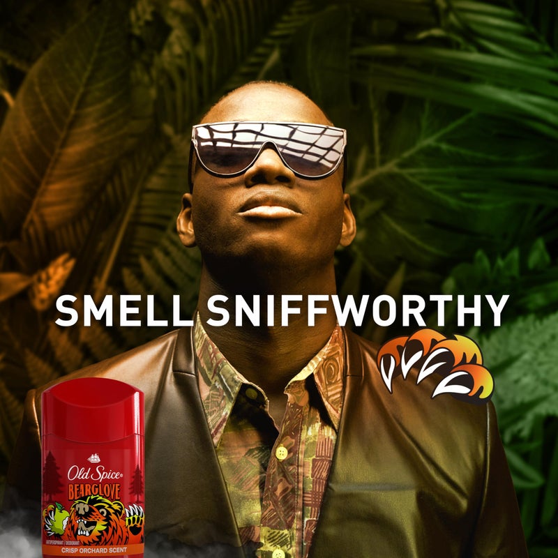 Old Spice مزيل عرق أولد سبايس خالي من الألمنيوم للرجال، حماية من الروائح على مدار 24/7، انتعاش ورائحة تدوم، يطبق بشكل شفاف، رائحة بييرغلوف مع رائحة بستان مقرمشة، 2.6 أونصة - Image 5