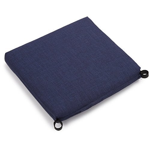 Blazing Needles Outdoor Chair Cushion, 20" x 19", Azul 1 Count - Image 4