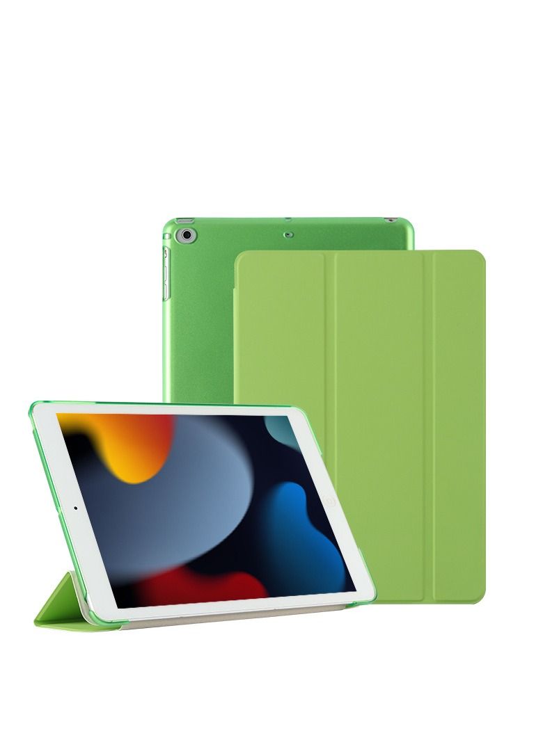 Loquat Protective Tri-Fold Case Cover For iPad green