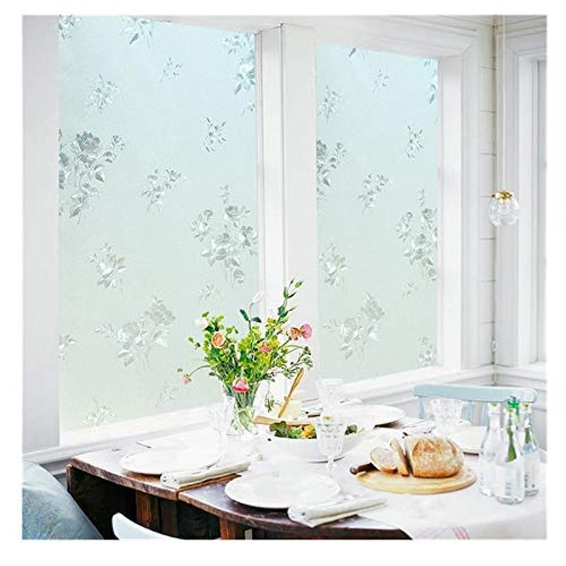 Generic Window Film, 200 x 45 cm, White, PVC, Landscape, Self-Adhesive
