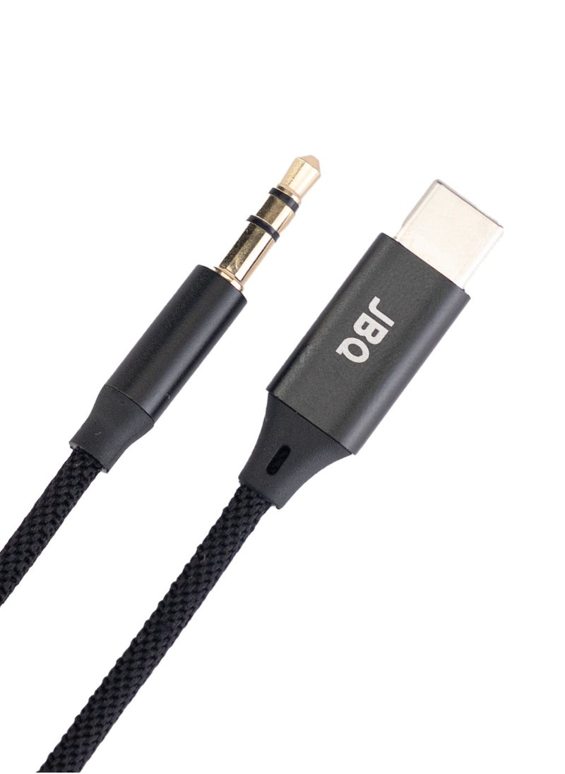 JBQ - Auxiliary Audio Adapter Cable Compatible With USB Type C - Image 1