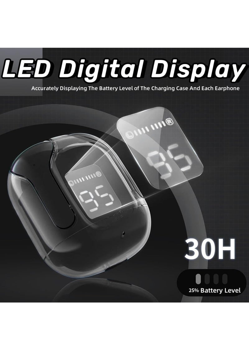 GUDOO Bluetooth Earphones Bluetooth 5.3 Wireless Microphone Earphones In Ear Noise Reduction Bluetooth Earphones Wireless Earphones Sports Earphones For Listening to Music and Videos - Image 2