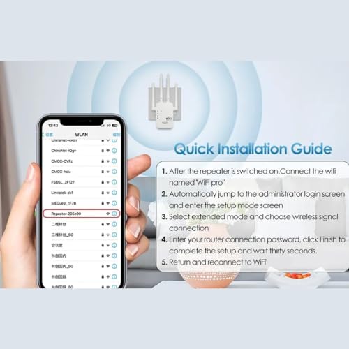 PunnkFunnk Punnk Funnk 300Mbps Wireless Range Extender, Broadband/Wi-Fi Extender, Wi-Fi Booster/Hotspot with 2 Ethernet Port, Plug and Play, Built-in Access Point Mode, White - Image 5