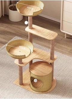 Cat Tree with Sisal Scratching Posts Cat Play House Large Multi Level and Rest Place Tower for Cats - pzsku/Z96B543B6E234428025A1Z/45/_/1727941091/820b2d4a-13e5-4121-ad62-a53069c27c03