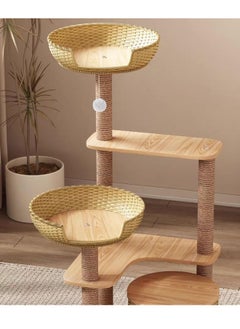 Cat Tree with Sisal Scratching Posts Cat Play House Large Multi Level and Rest Place Tower for Cats - pzsku/Z96B543B6E234428025A1Z/45/_/1727941121/69801efb-1231-4d92-a185-fea8a972d59b