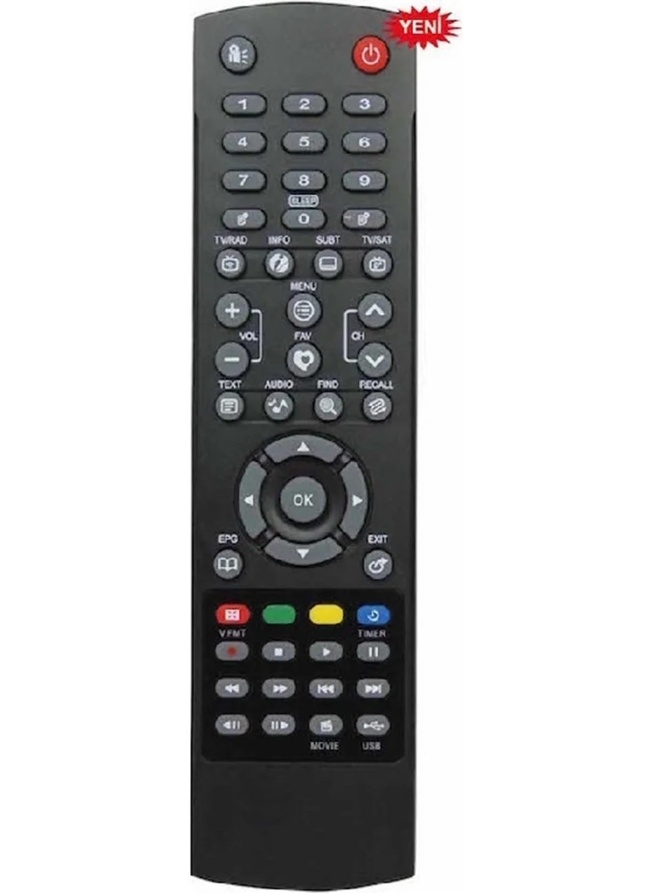 Varsakaca KR7655 Goldmaster HD 4600 Silver Remote Control