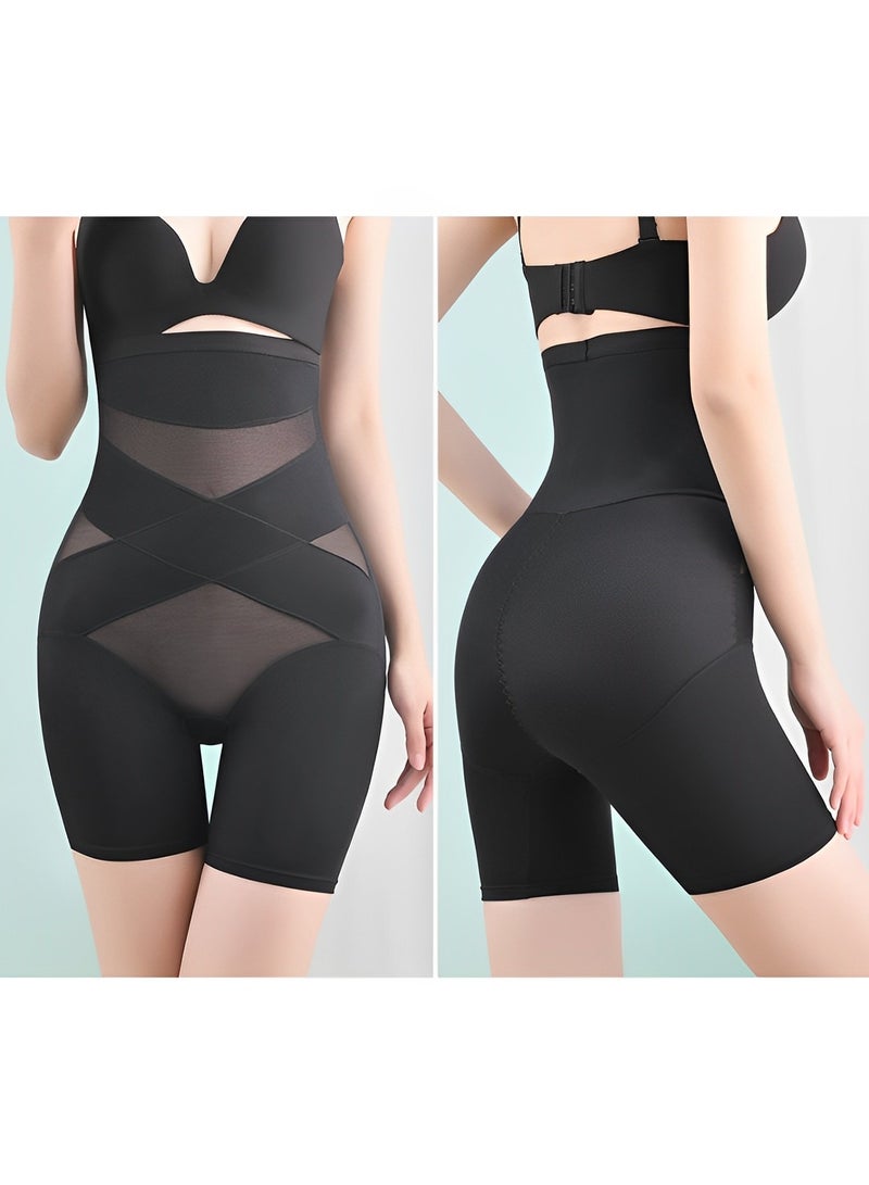 REOCLE Women's Tummy Control Body Shaper Shorts Shapewear High Waist Thigh Slimmer Panties Shapewear Thigh Slimmer Panties - Image 3