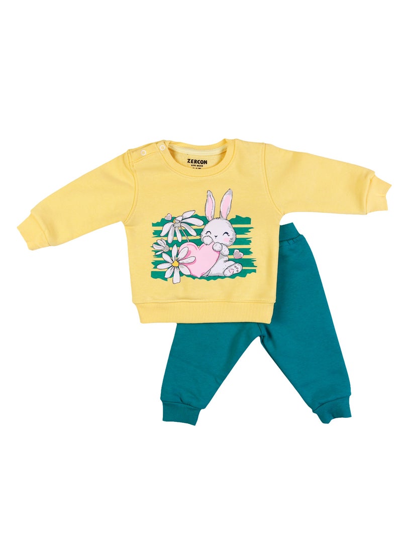 زيركون بيجامة مواليد  شتوي - Image 1