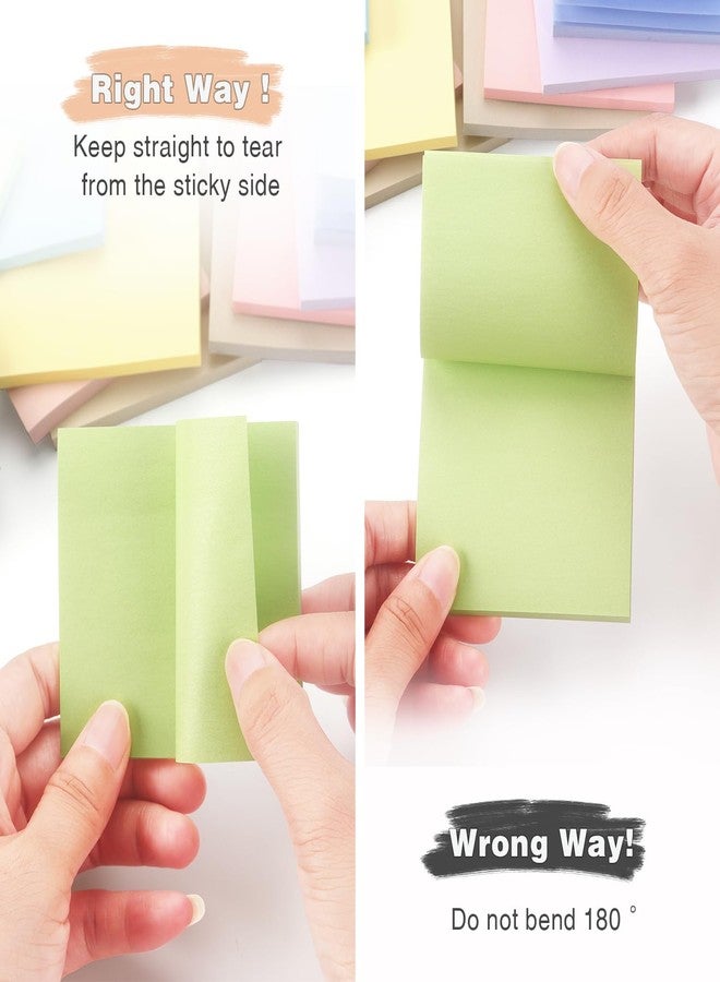 OSBOO Sticky Notes 3x3 Inch, 12 Pack, 12 Pastel Multi Colors Note Pads, 50 Sheets/Pad, Perfect for Office, School, and Home Organization - Image 4