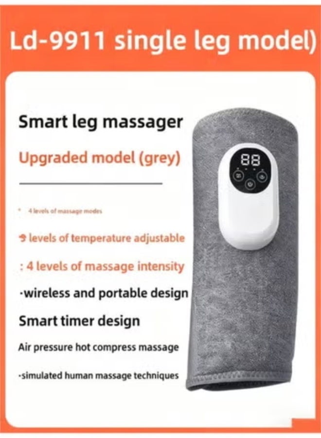Portable Full Leg Massager with Heat & Vibration - Relieves Swelling, Fatigue, and Muscle Soreness for Desk Workers - Image 4