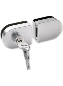 KALE KILIT Kale Kd-070/20-128 Glass Door Lock with Double Wing Cylinder 