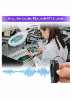 Generic Wired Speaker Mini Loundspeaker for Small Electronic Projects Advertising Machines LCD TV Monitors 4Pack Black  - Image 3