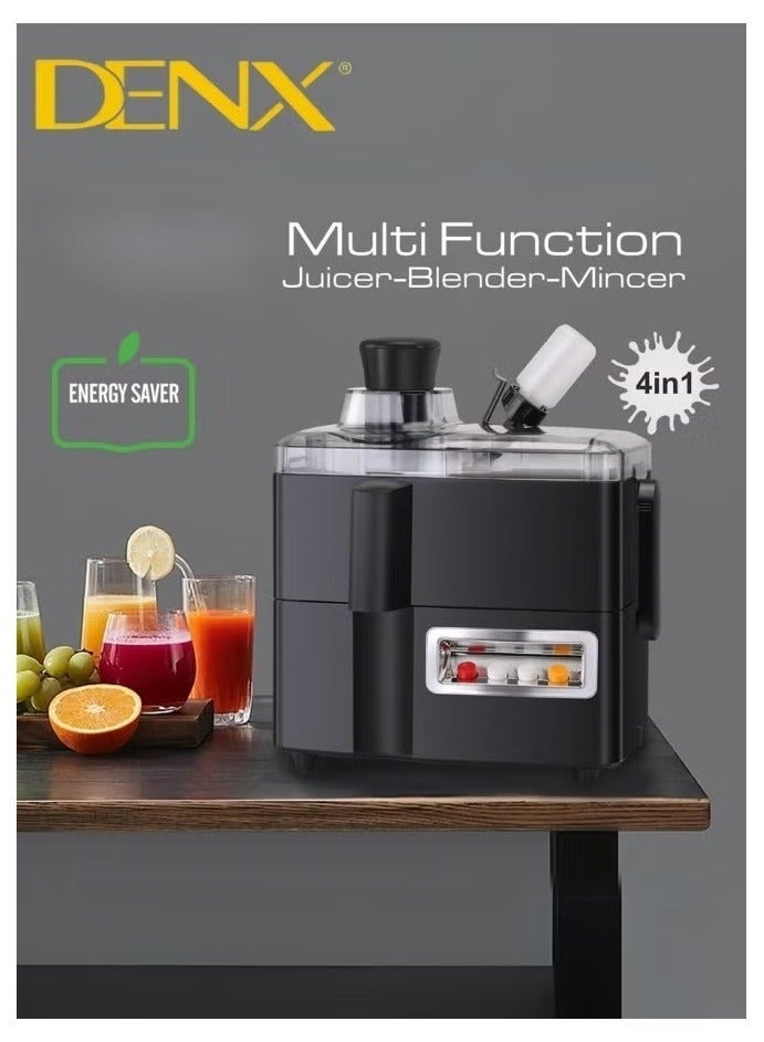 Denx 4-in-1 Food Processor with 29 Functions – Blender, Grinder, Chopper & Food Processor | 1L | 800W | DX2500 - Image 4