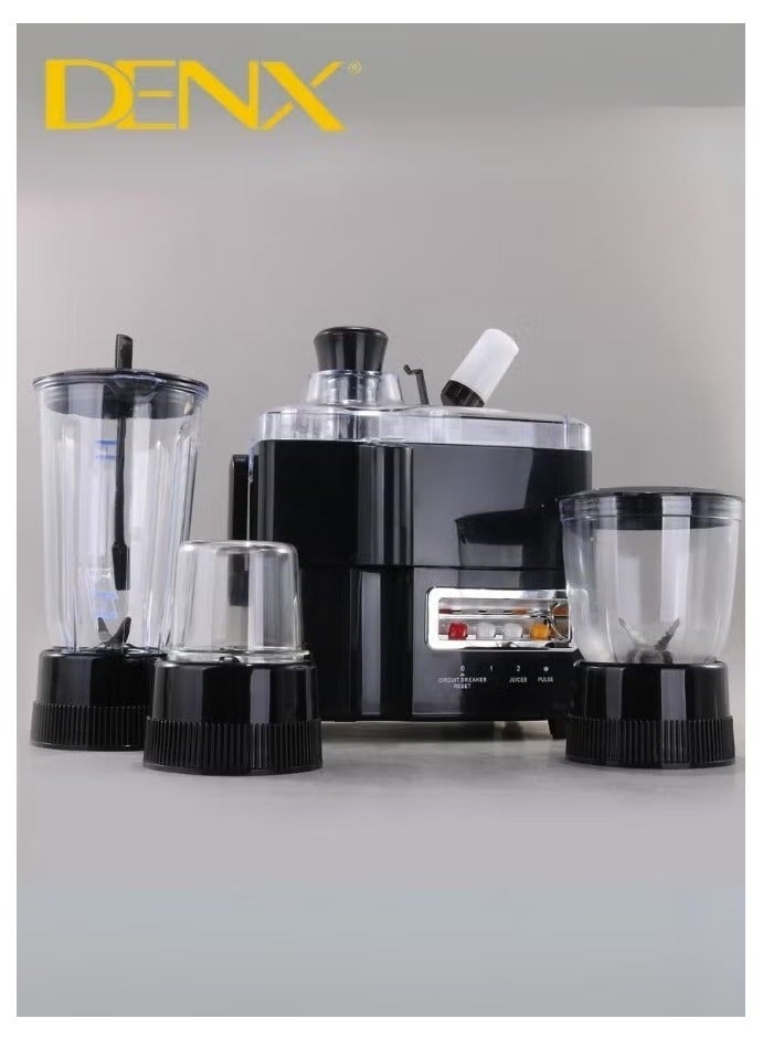 Denx 4-in-1 Food Processor with 29 Functions – Blender, Grinder, Chopper & Food Processor | 1L | 800W | DX2500 - Image 2