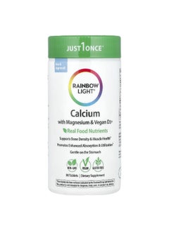 Rainbow Light Rainbow Light, Calcium with Magnesium & Vitamin D3+, 90 Tablets  - Image 1