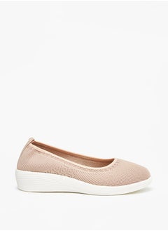 Le Confort Women Textured Slip-On Shoes with Wedge Heel  - Image 3