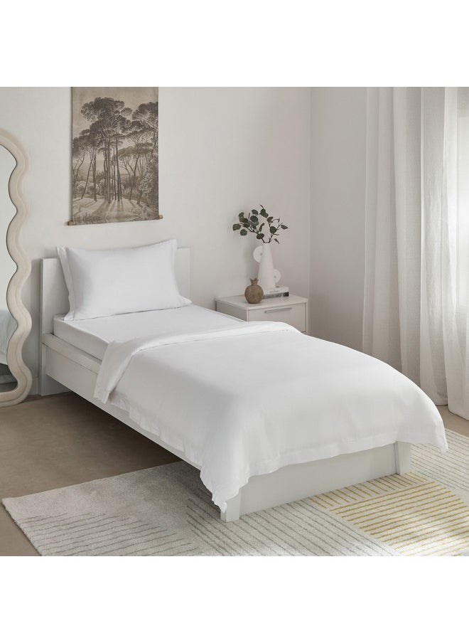 Home Box Essential 2-Piece Single Duvet Cover Set 135 x 200 cm  - Image 1