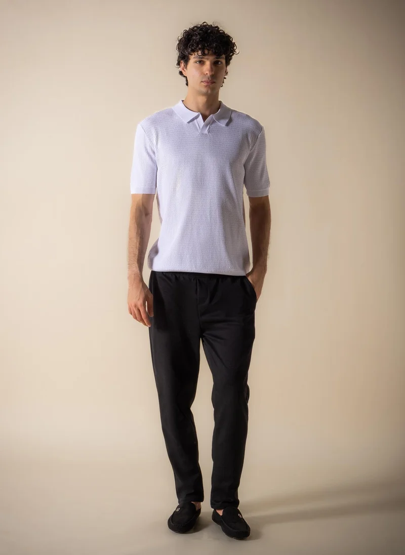 شايبس MIDWEIGHT TEXTURED POLO SHIRT