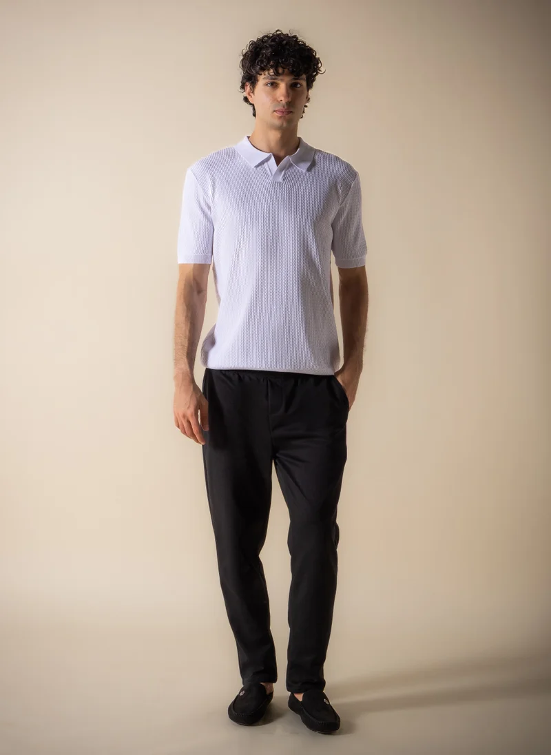 شايبس MIDWEIGHT TEXTURED POLO SHIRT
