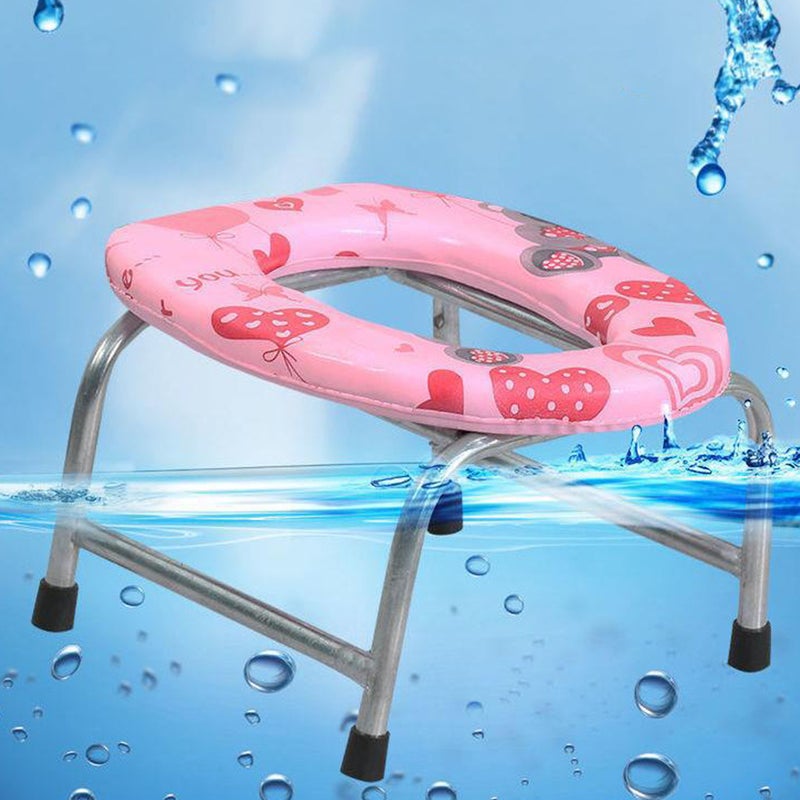 🧸 مرحاض تدريب رض محمول لت زيز الا تماد لى النفس حجم 30x25 سم تصميم دائري بسيط برسومات كرتونية - Image 4