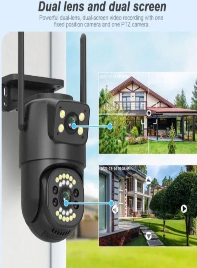 MAYUMI Waterproof Colorful Night Vision Motion Alert, 360 View Two-Way Audio Security Surveillance | 4G SIM Based Pan Tilt CCTV Camera 6MP 4g PTZ CCTV - Image 5