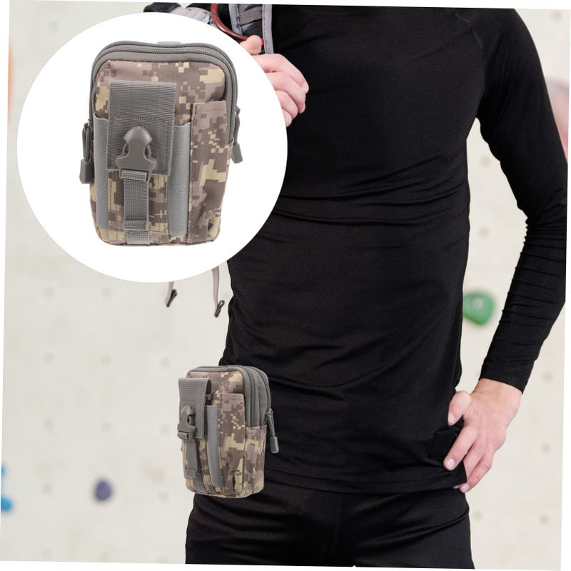 Compact Mens Waist Pack For Hiking Camping Outdoor Activities Lightweight Durable Phone Storage Bag - Image 5