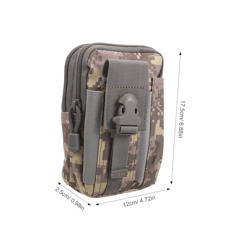 Compact Mens Waist Pack For Hiking Camping Outdoor Activities Lightweight Durable Phone Storage Bag - Image 3