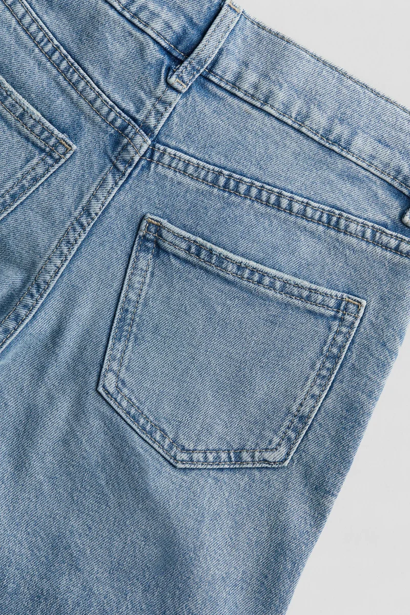 H&M Loose Fit Wide Leg Cargo Jeans