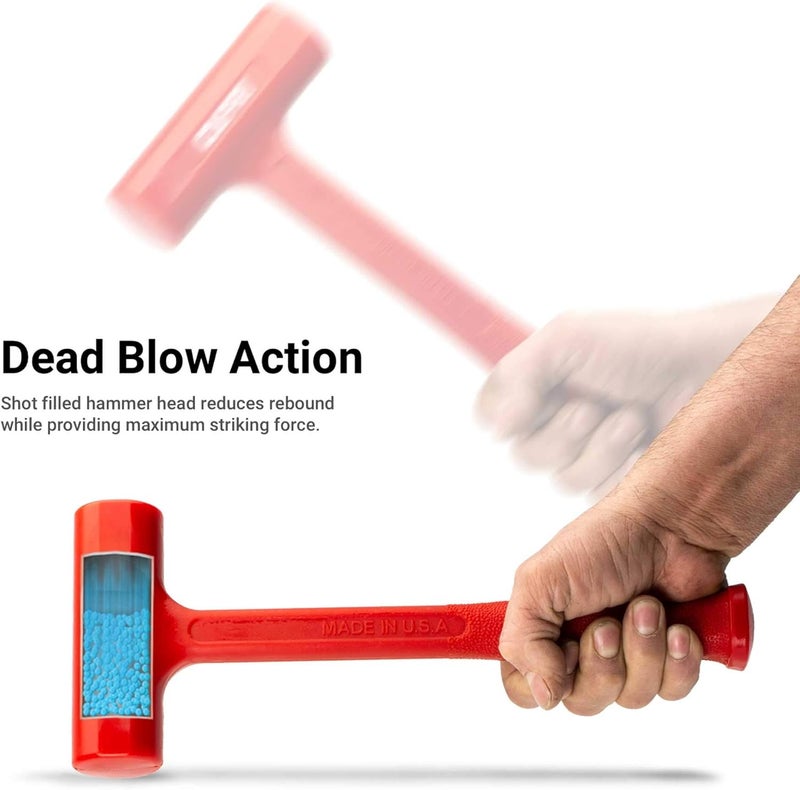 Capri Tools 26 oz. Slim Dead Blow Hammer - Image 2