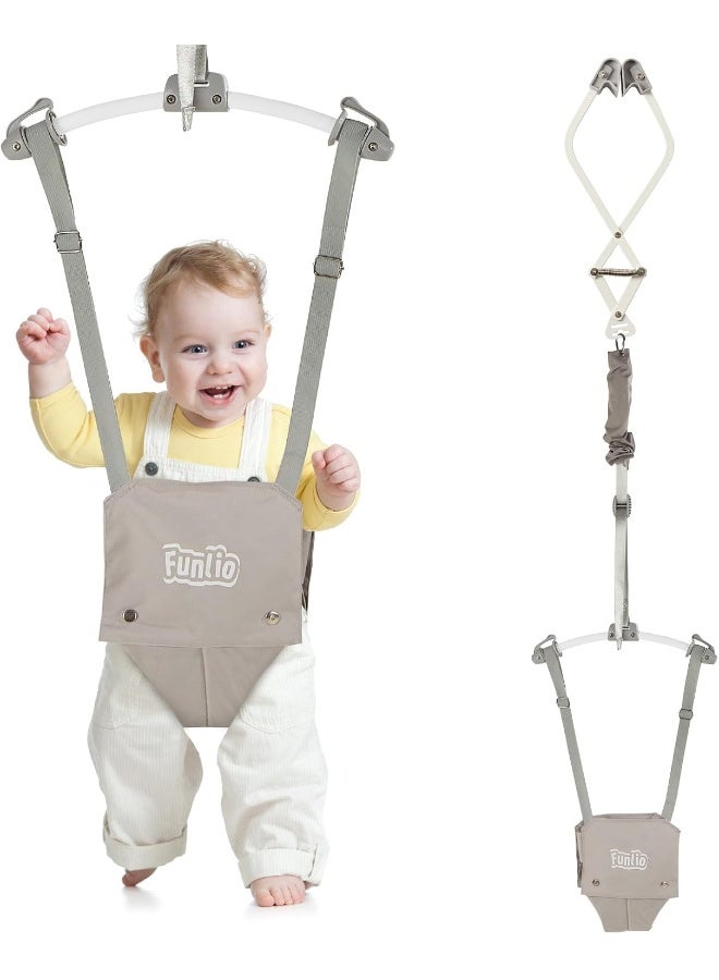 FUNLIO Baby Door Jumper - Gray - Image 1