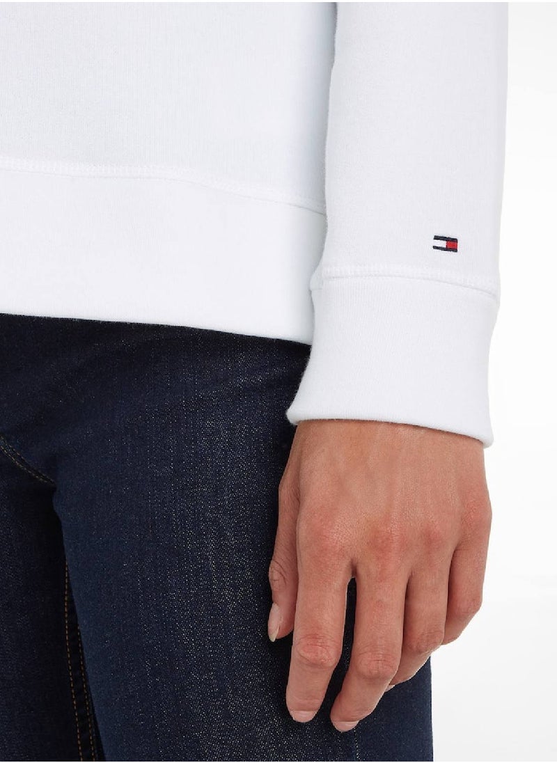 Women's Essential Logo Hoody Sweatshirt, White - pzsku/Z96B6B09F631314BF1414Z/45/_/1723744079/f27480ef-22fb-4b20-96d0-553962bdeeaa